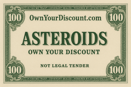 $100 Asteroids Discount Voucher – “Own Your Discount”