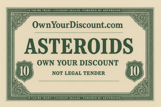 $10 Asteroids Discount Voucher – “Own Your Discount”